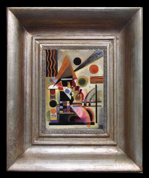 framed  Wassily Kandinsky Shaking, Ta077-2